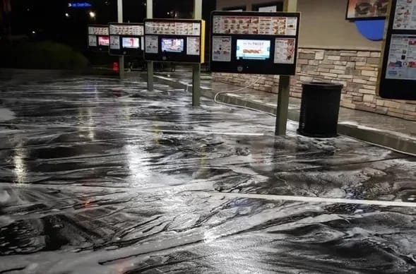 Drive-Thru Cleaning